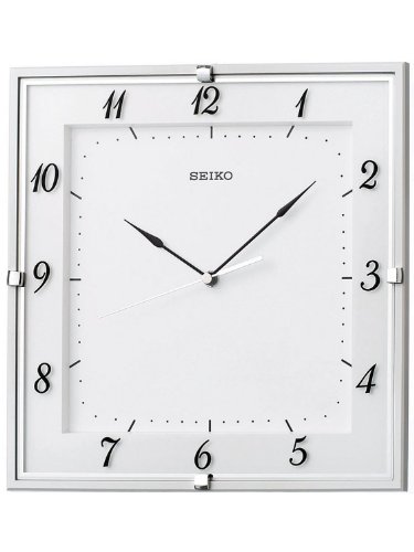 Preisvergleich Produktbild Seiko Unisex Wanduhren Kunststoff weiß QXA549W