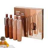 Stylos à Correcteur Blanc,Rubans Correcteurs,Blanco Correcteur,Ruban Adhésif Double Face,Colle Roller,Rétractable Et Noyau Remplaçable,Pour Fabrication,Scrapbooking,Journal,Album Photo-5 mm X 6 m (CO)