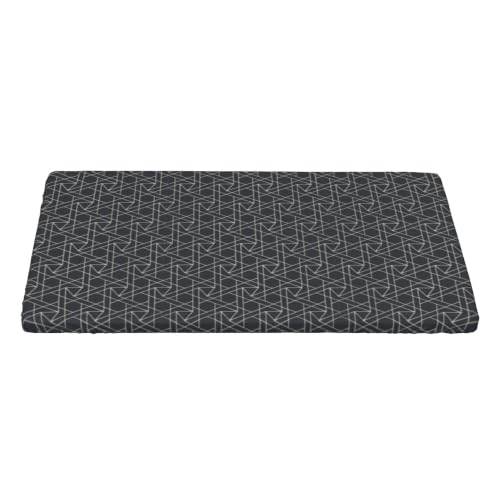 Nappe extensible motif brique facile à nettoyer avec bord élastique pour table rectangulaire
