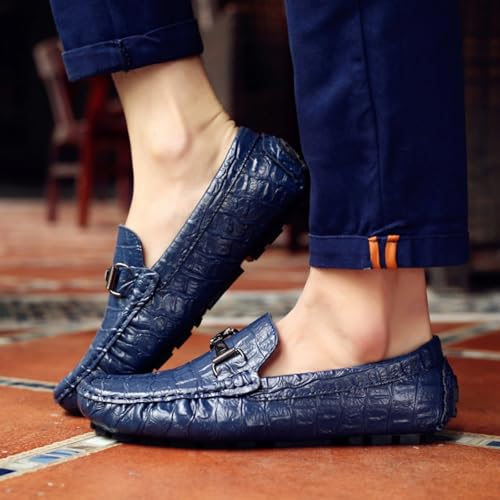 Mens Loafers Flat Heel Breathable and Slip Resistant Classic Slip ons Suitable for dailycasual use4