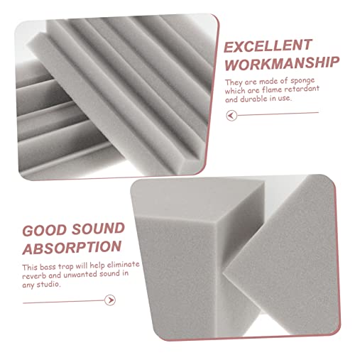 Holibanna 16pcs Paneles Absorbentes de Sonido para Trampas de Graves para Home Theater y Estudio de Grabación, Algodón de Aislamiento de Baja Frecuencia para Tratamiento Acústico y Reducción de Ruido miniatura 2