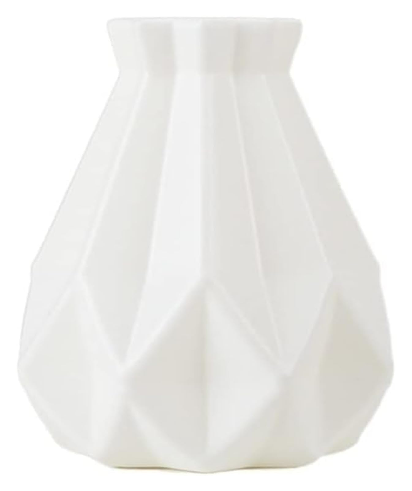 Vase Desktop Flower Home Decor White Imitation Ceramic Pot Basket Nordic Decoration S for Flowers