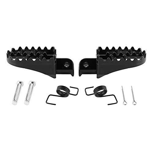 Acouto SOLEXIJKLJKL1902 Foot Pegs Tw200-2Pcs Motorcycle Foot Pegs Pedals Rest Footrest For Yamaha Pw50 Pw80 Tw200 cover