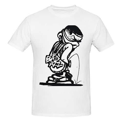 Boosie Badazz Men's Classic Unisex Cotton T-Shirt for Men & Women, Classic Tee White Large