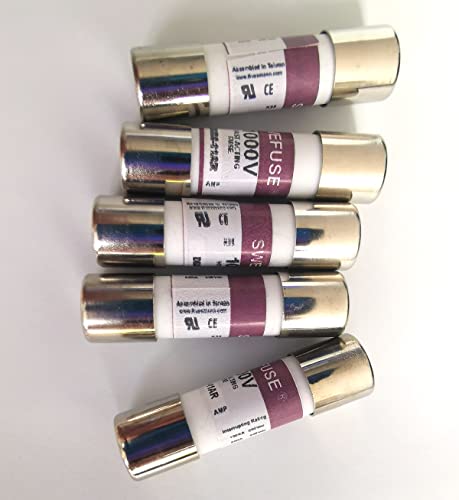 Davitu 5-15 pcs/Lot 10 x 38mm DMM-11AR,DMM-B-11AR 11A 1000V 20kA Fast-Acting Ceramics Fuse - (AMP: 11AR x5pcs)