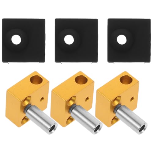 Zerodeko Printer Heat Block Extruder Heating Block for Printing Compatible Ender S and - S Essential Printing Accessorie