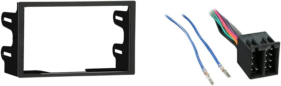 Metra 95-9012 Double DIN Installation Dash Kit for Select 1999-2006 Volkswagen Golf, GTI, Jetta, and Passat