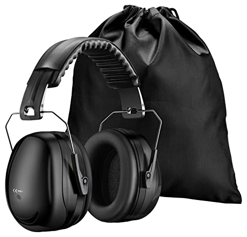 CGZZ Safety Earmuffs, Black, One Size