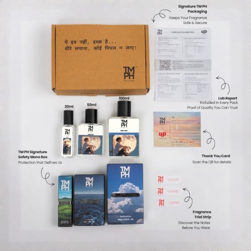 Image of TMPerfumehouse Dreamer EDP for Men | Aromatic, Citrusy & Long Lasting Perfume Spray | Aromatic, Iris & Powdery Fragrance | Luxury Gift for Him | TMPH | 50ml
