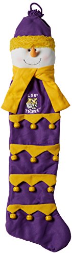 Porte-cartes LSU Tigers NCAA en cuir véritable pour homme et femme
