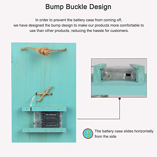 Teal Wall Decor, Fineusea Set Of 2 Sunflowers Mason Jar Lights Wall Wood, Love Theme Art Sconces Artificial Flowers Led Fairy Lights For Country House Office Kids' Room Décor #TOP6