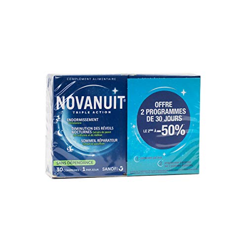 Novanuit Triple Action Lot de 2 x 30 Gélules Cover