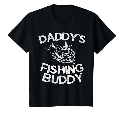 Daddy's Fishing Buddy Young Fisherman T-Shirt