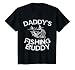 Kids Daddy's Fishing Buddy T-Shirt Young Fisherman Gift Shirt