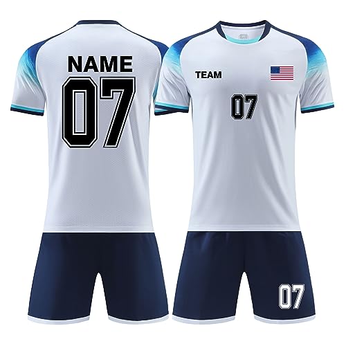 LAIFU Custom Soccer Jerseys for Kids Youth Adult Personalized Soccer Uniforms Shirts Shorts Set for Boys Girls