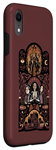 Coque iPhone XR Disney Hocus Pocus 2 imprimé haute définition Spooky