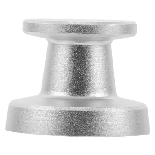 Accessorio multiuso: questo stabilizzatore per giradischi funge anche da morsetto per appiattire il vinile, garantendo che i dischi deformati vengano riprodotti senza problemi e senza distorsioni, peso del disco con tappetino antiscivolo, stabilizzatore del disco