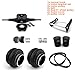 L-faster 8 inch Dual Wheel On Both Sides Truck Belt Drive Stable 3 Poles Motor Bracket Plate for Off-Road Skateboard