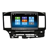 SYGAV Android Octa-core Car Stereo Radio for 2014-2017 Mitsubishi Lancer EVO X Supports Rockford Fos
