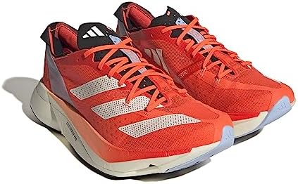 adidas Adizero Adios Pro 3 Unisex Koşu Ayakkabısı GX9777 Kırmızı