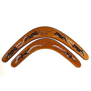 Australian Products Co. Eidechse Hölzerner Boomerang
