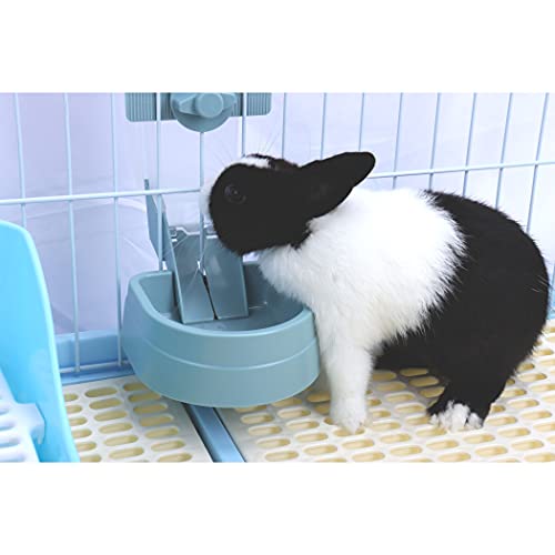 Rubyhome Pets Food Hanging Bowl For Crates & Cages Hanging Pet Cage Feeder For Small Animals Cats Puppies Ferrets Rabbit Automatic Feeder #TOP7