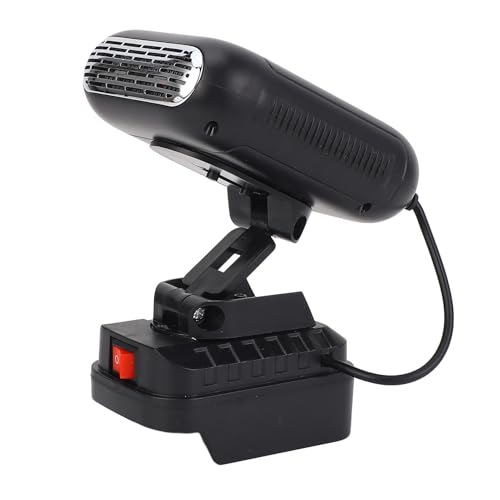 Asixxsix Chauffage d'appoint portable, température réglable de 30℃ à 80℃, chauffage silencieux, chauffage de bureau avec 90° Flip et 2 USB, pour bureau et dortoir