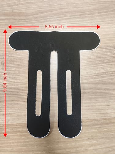 Kinesiology Tape for Knees 12 Pcs, PreCut Athletic Knee Tape for Knee Pain Relief- Brace & Elastic Supports- Waterproof & Breathable Hypoallergenic Latex-Free Tape Black