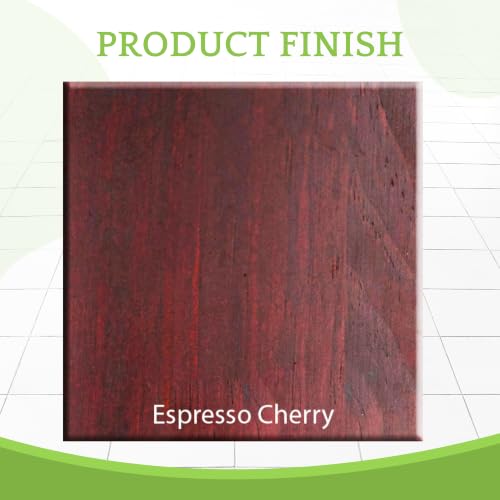 Image of Full-Size Conversion Kit Bed Rails Compatible with Delta Children Convertible Cribs - Solid Wood Rail #0050 - Toddler and Adult Bed Rail for Full-Size Beds - Baby Furniture (Espresso Cherry - 205)