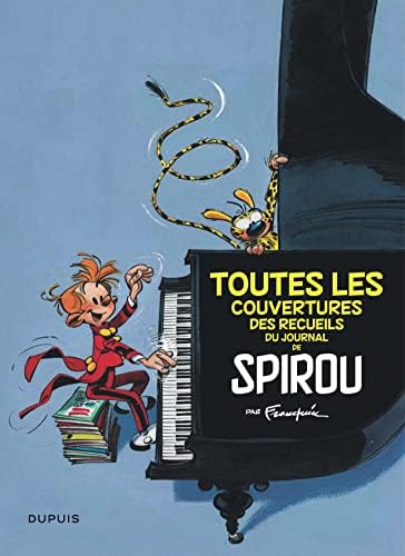 Franquin Patrimoine - Tome 0 - Toutes les couvertures des recueils du Journal de Spirou par Franquin Hardcover – December 1, 2017