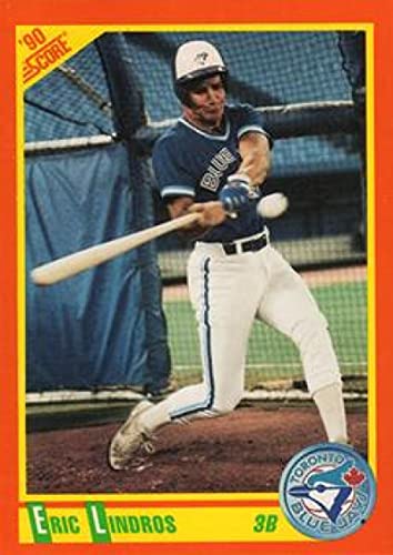 Baseball 1990 Rookie and Traded 100T Eric Lindros NM-MT Blue Jays