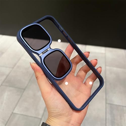 Étui de téléphone pliable résistant aux chutes pour iPhone 14 Pro Max bleu