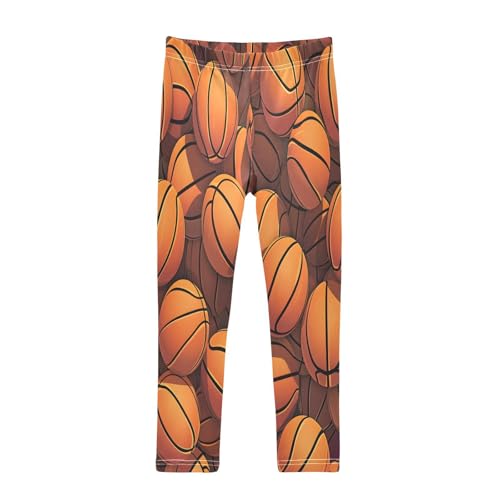 Bolaz Toddler Girls Leggings Printed Yoga Pants Leggings Basketball for Kids