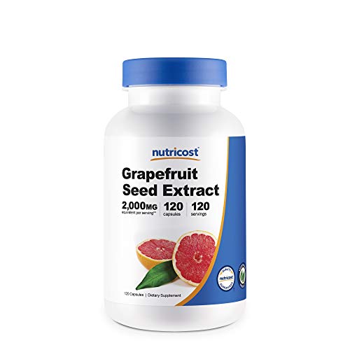 Nutricost Grapefruit Seed Extract 2,000mg, 120 Vegetarian Capsules - Gluten Free, Non-GMO