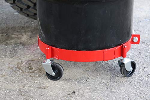 Lincoln 4417 Portable Air Operated High-Pressure Industrial 40:1 Pneumatic Single Acting Grease Pump, Drum Cover, Dolly, Follower, Control Valve And 7 Foot Hose #TOP6