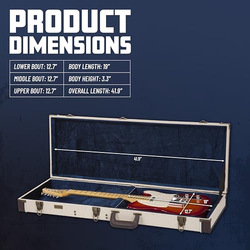 Image of Gator Cases Journeyman Series Deluxe Wood Case for Resonator Style Acoustic Guitars