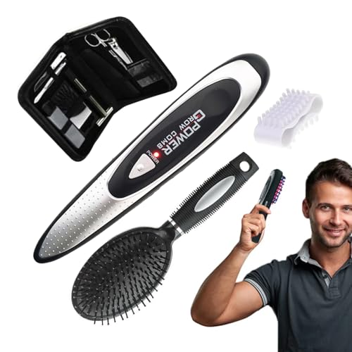 Scrubber vibrant avec piles à batterie pour la pousse des cheveux