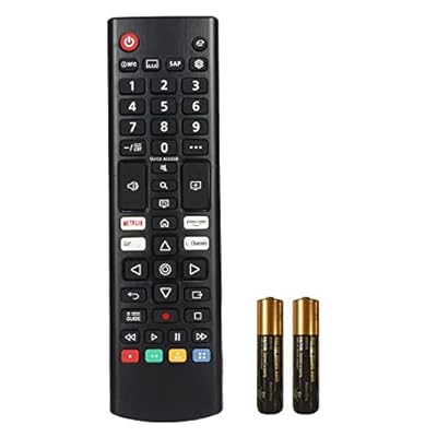 AKB76037601 Universal Remote Control Compatible with LG LED OLED LCD Smart TV, 4K 8K UHD HDTV, webOS NanoCell QNED with Netflix and Prime Video Keys [ with Batteries ]
