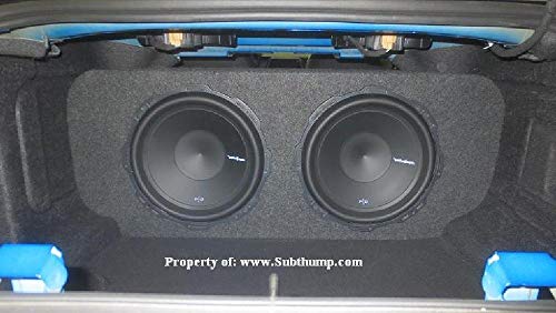 2016-2024 Camaro LT/LS/SS Coupe Dual 10 Rear Fire Subwoofer Box