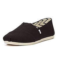 TOMS Damen Alpargata Espadrilles aus nachhaltigen Materialien mit bequemer Passform und weicher Einlegesohle, Flache Slipper