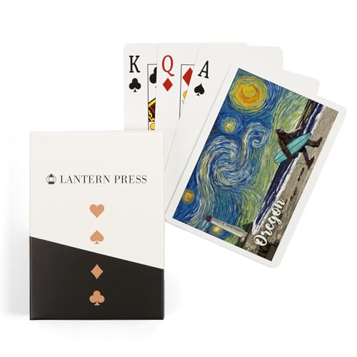 Lantern Press Oregon Naipes Póker 52 Cartas