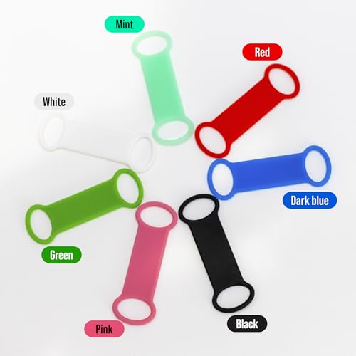 Custom Slide On Pet Tag ID, Fancy Silent Dogs & Cats Personalized No Jingle Engraved Identification Name & Phone Charm for Collar & Harnesses, No Noise for Puppies, Kitties, Horses & Animals - Image 4