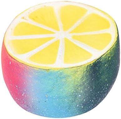 Drfoytg Clearance,Stress Reliever Toys Lemon Squishy Toy Fun Decompression Slow Rising Squeeze Cream Scented Fruits (Multicolor)