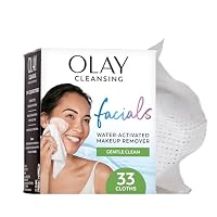Olay Daily Facials Sensitive Cleansing Cloths, 33 Count
