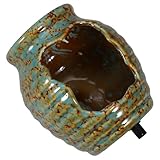 Fontaine décorative pour cour : le pot en céramique peut être combiné avec d’autres éléments décoratifs pour fontaine afin de créer un effet plus unique