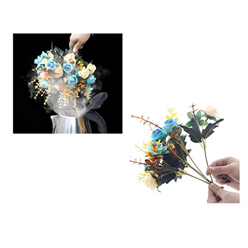 Set de flor de simulación para sala de estar miniatura 5