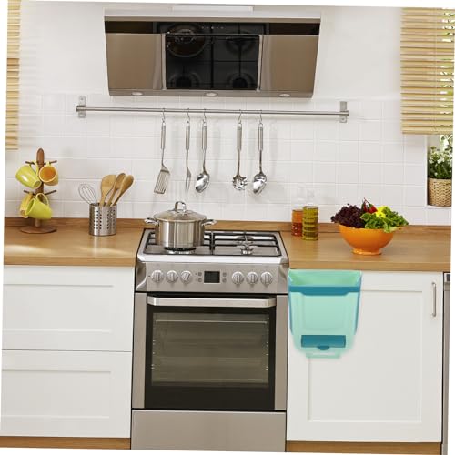 Caneca de basura plegable colgante rectangular para cocina miniatura 2