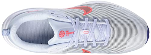 Nike Nike - Downshifter 12, Men's Sneaker, Grey Football Grey Bright Crimson Concord, 7 US