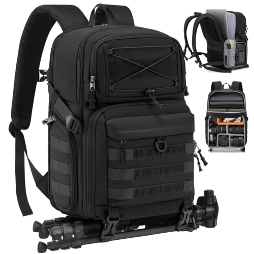 RAINSMORE Tactical 15.6" Camera Bag