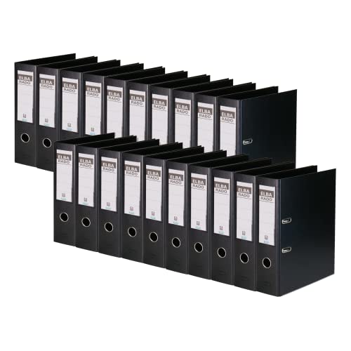 Elba Lever Arch File Rado Plast 80 mm, for A4, PVC...